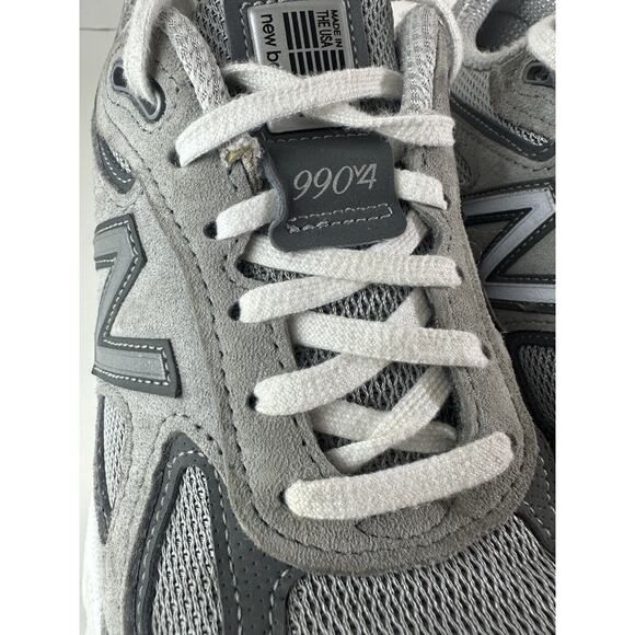New Balance 990v4 Running Shoes Suede Gray W990GL4 Women's US Size 8.5 2A - Picture 11 of 16